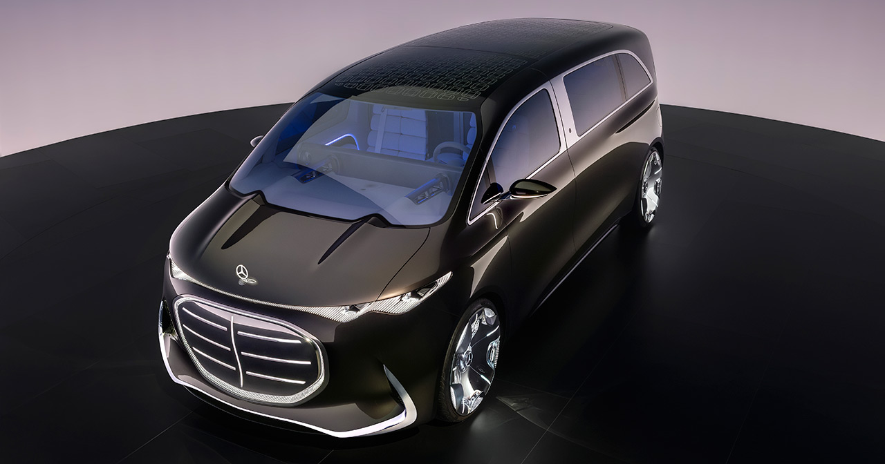 Concepto Mercedes Vision V Concept vista lateral Concepto Mercedes Vision V Concept vista lateral