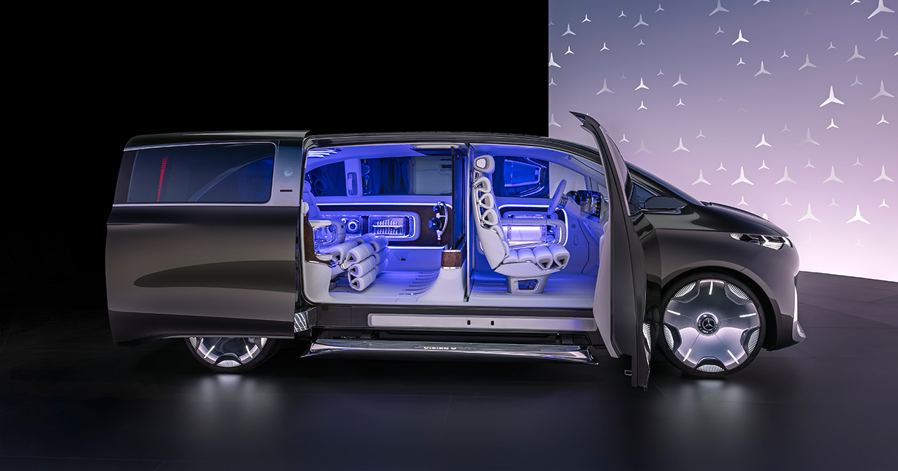 Interior Mercedes Vision V Concept Interior Interior Mercedes Vision V Concept Interior
