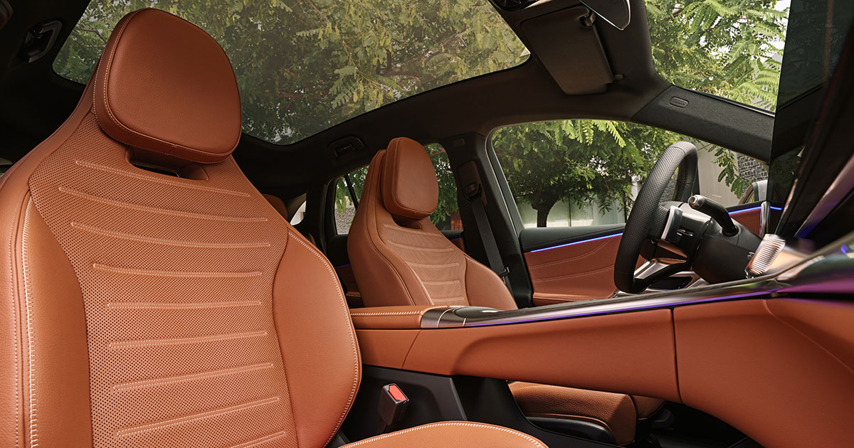Espacio de carga del Mercedes-Benz GLC EQ Technology