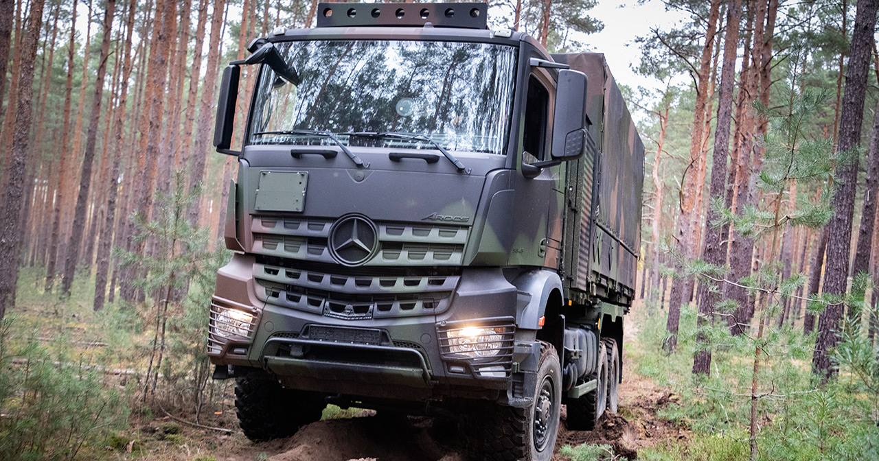 Camión Mercedes-Benz Arocs de tracción total Camión Mercedes-Benz Arocs de tracción total