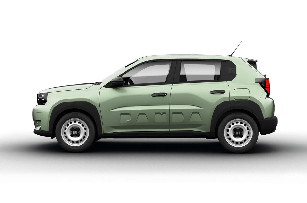 Fiat Grande Panda eléctrico, vista lateral