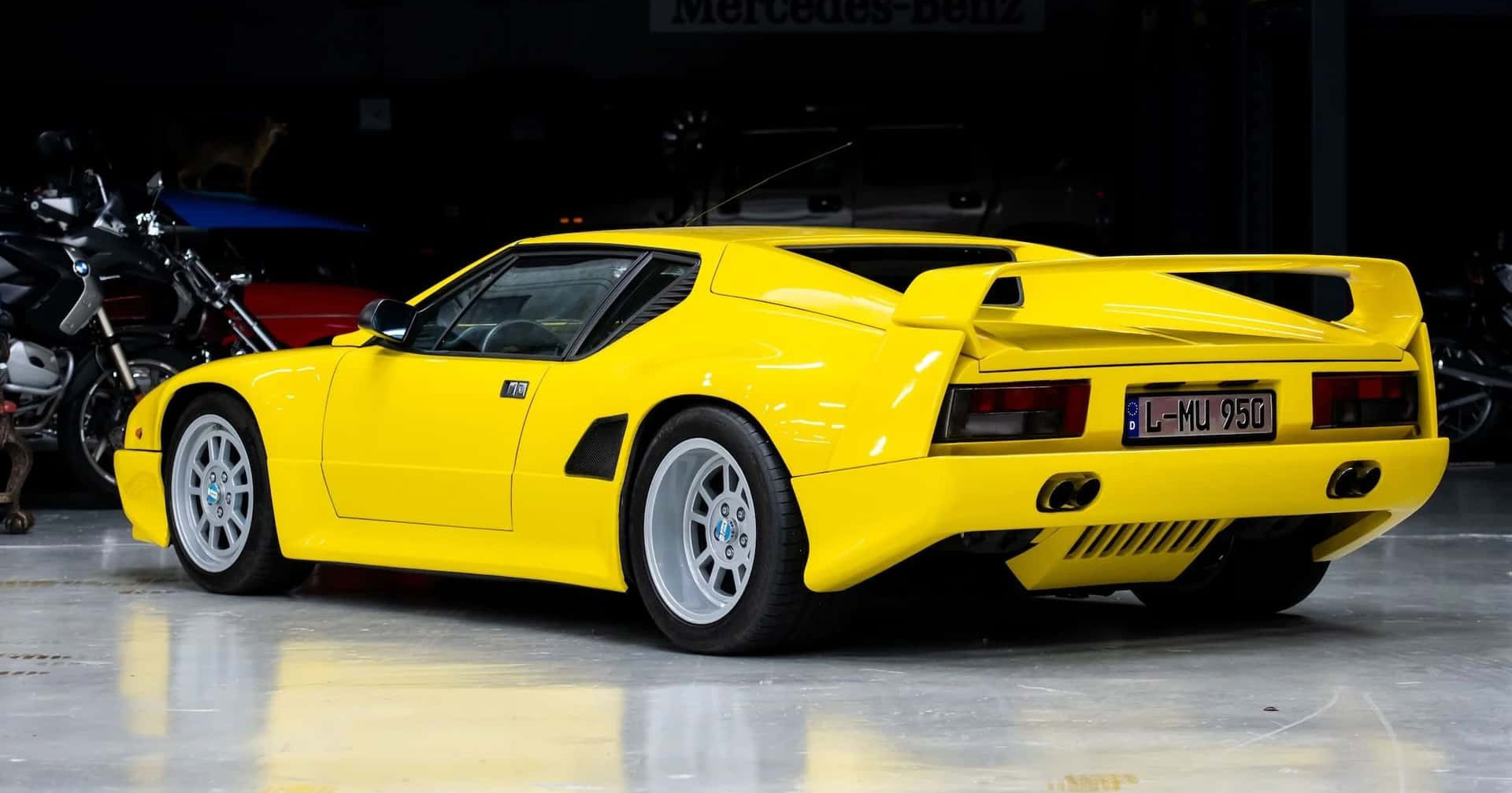 De Tomaso Pantera 90 Si en movimiento De Tomaso Pantera 90 Si en movimiento