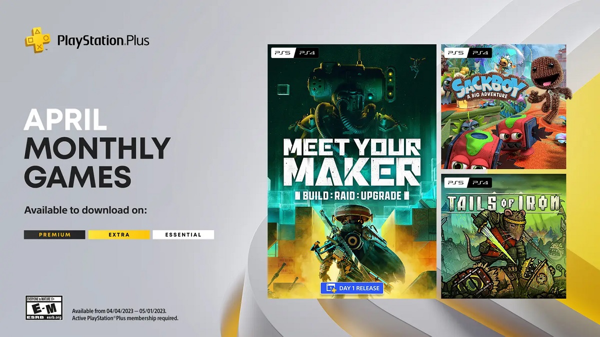Sony ha nombrado los juegos gratuitos que estarán disponibles para los suscriptores de PS Plus en abril