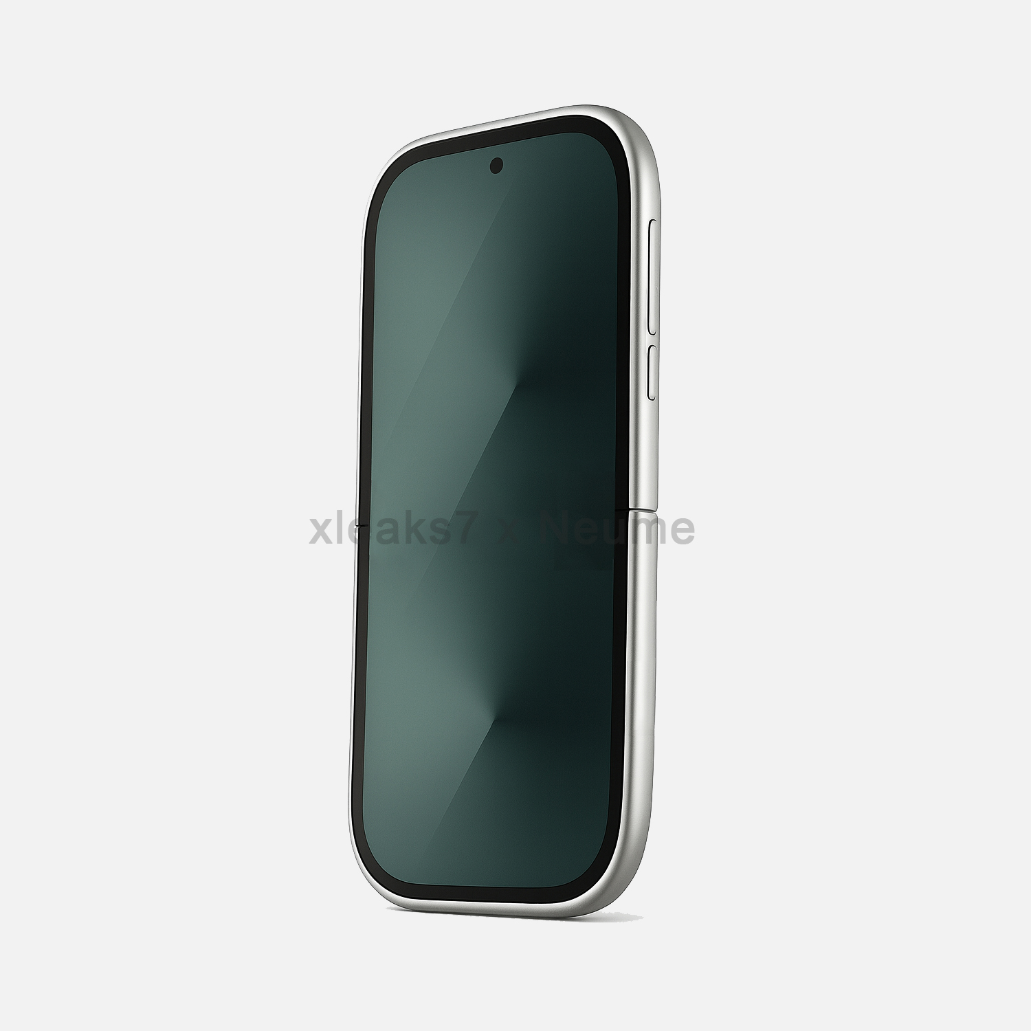 Renderizado del teléfono plegable Samsung Galaxy Flip Retro Renderizado del teléfono plegable Samsung Galaxy Flip Retro