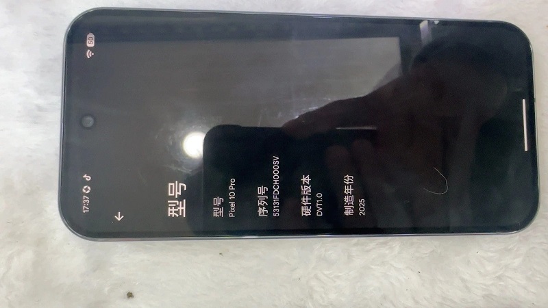 Pantalla del Google Pixel 10 Pro Pantalla del Google Pixel 10 Pro