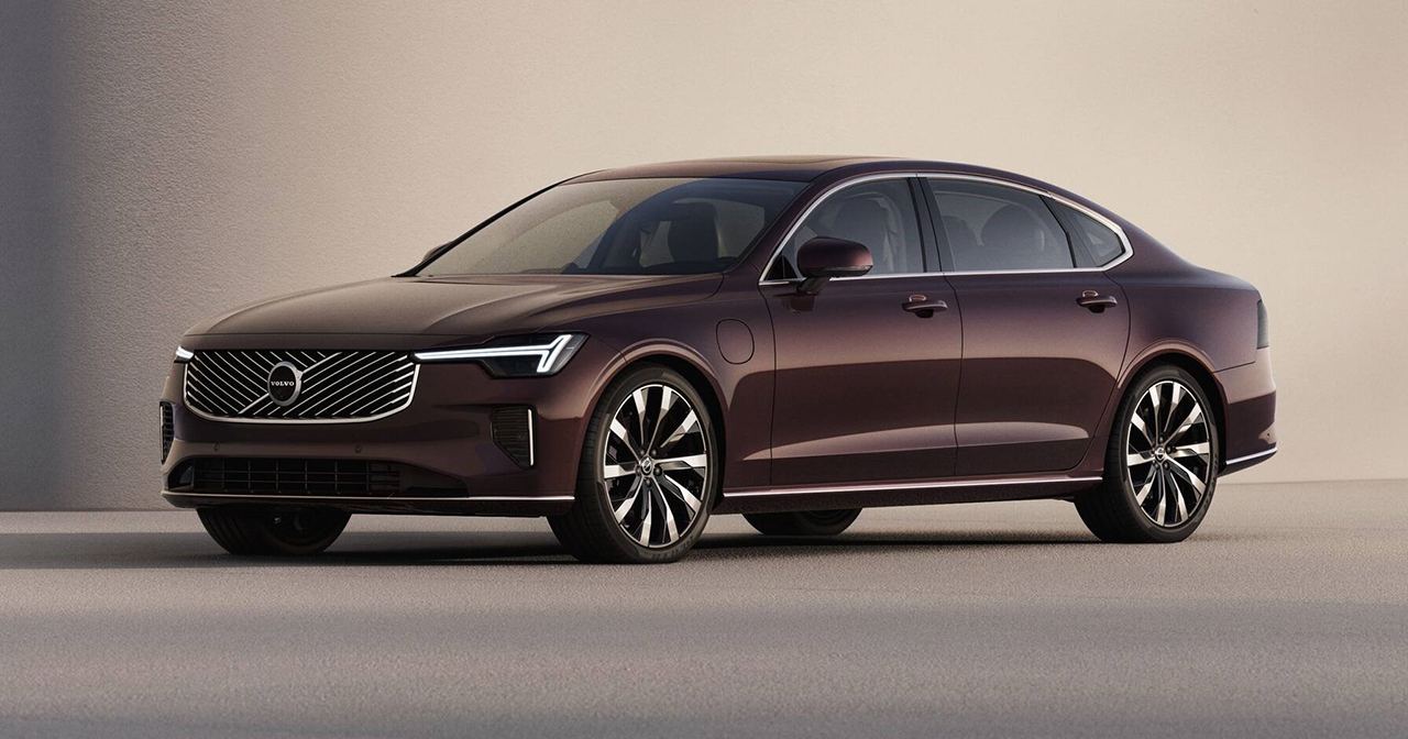 Volvo S90 actualizado con nueva parrilla y ópticas Volvo S90 actualizado con nueva parrilla y ópticas