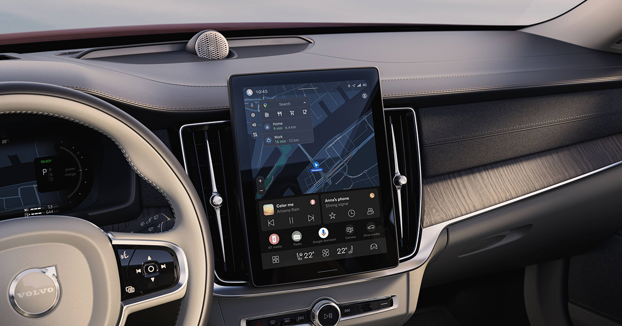Interior del Volvo S90 actualizado con mejor insonorización Interior del Volvo S90 actualizado con mejor insonorización