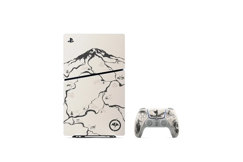 PlayStation 5 Edición Limitada Negra en estilo Sumi-e PlayStation 5 Edición Limitada Negra en estilo Sumi-e