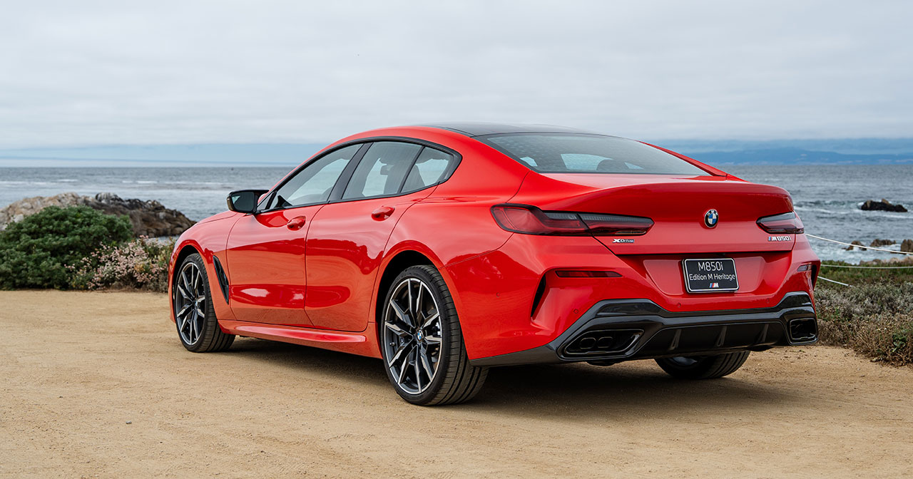 Vista general del BMW M850i Edition M Heritage Vista general del BMW M850i Edition M Heritage