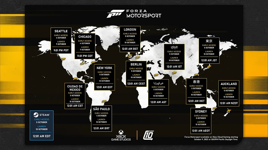 Elige: Los desarrolladores de Forza Motorsport han publicado una lista de 500 coches que estarán disponibles en el juego, y han indicado el momento exacto del lanzamiento del simulador de carreras en diferentes regiones-2 Elige: Los desarrolladores de Forza Motorsport han publicado una lista de 500 coches que estarán disponibles en el juego, y han indicado el momento exacto del lanzamiento del simulador de carreras en diferentes regiones-2