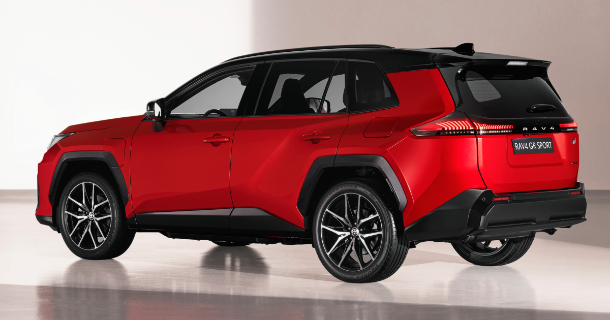 Diseño deportivo del Toyota RAV4 GR Sport Diseño deportivo del Toyota RAV4 GR Sport
