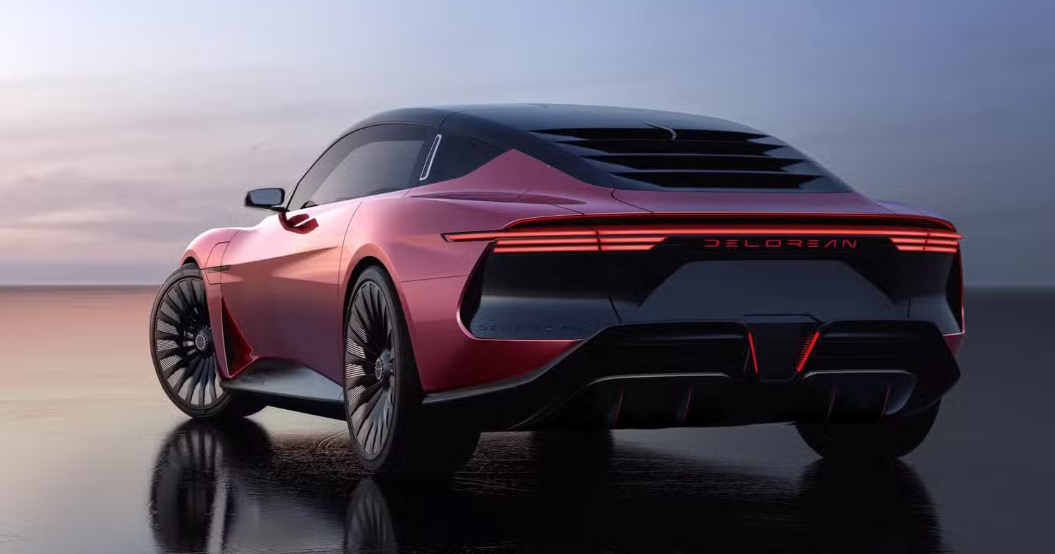 Concepto eléctrico DeLorean.