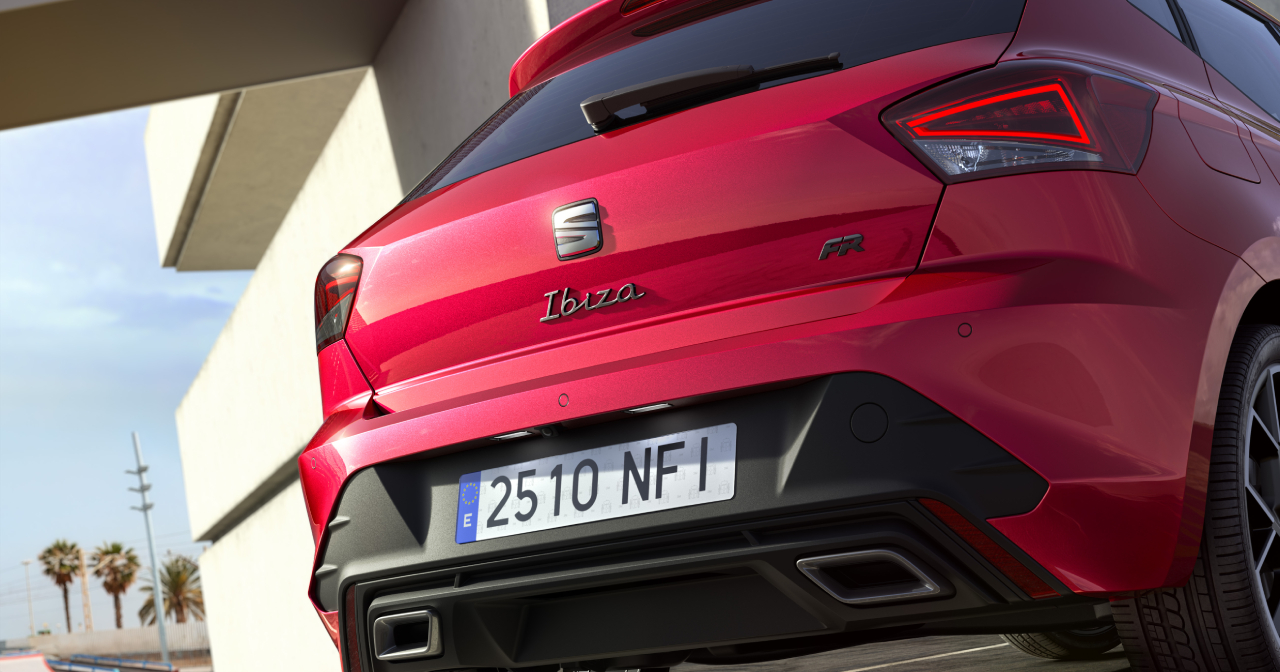 Interior moderno del Seat Ibiza Interior moderno del Seat Ibiza