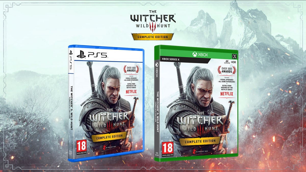 CD Projekt ha recordado el lanzamiento de las versiones en disco de The Witcher 3: Wild Hunt para PS5 y Xbox Series y ha publicado un calendario de ventas en diferentes países CD Projekt ha recordado el lanzamiento de las versiones en disco de The Witcher 3: Wild Hunt para PS5 y Xbox Series y ha publicado un calendario de ventas en diferentes países