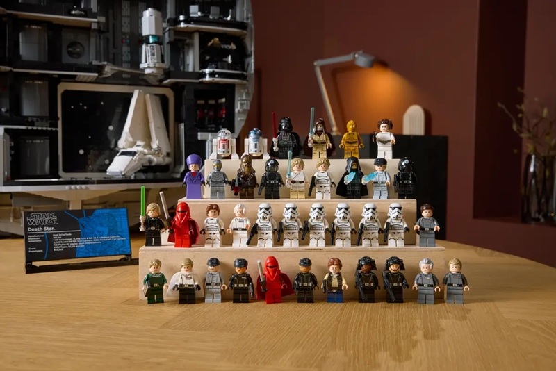 Elementos básicos de las Estrellas de la Muerte de LEGO Elementos básicos de las Estrellas de la Muerte de LEGO