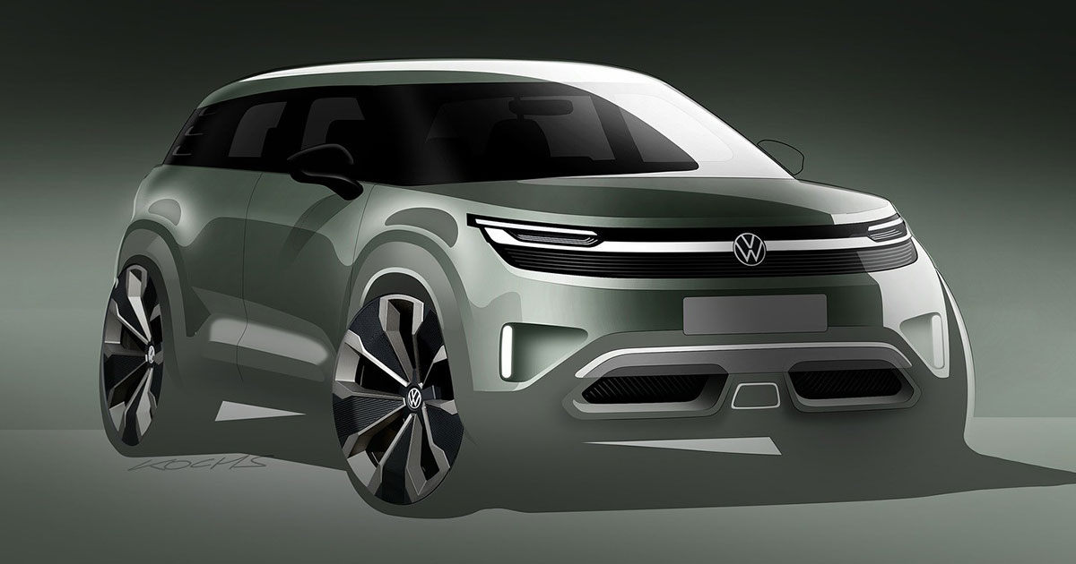 Crossover eléctrico de Volkswagen - concepto 1 Crossover eléctrico de Volkswagen - concepto 1