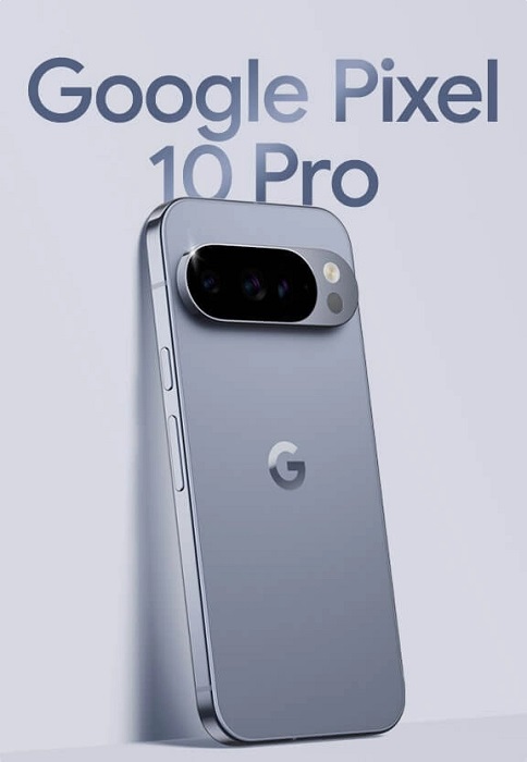 Render del smartphone Pixel 10 Pro
