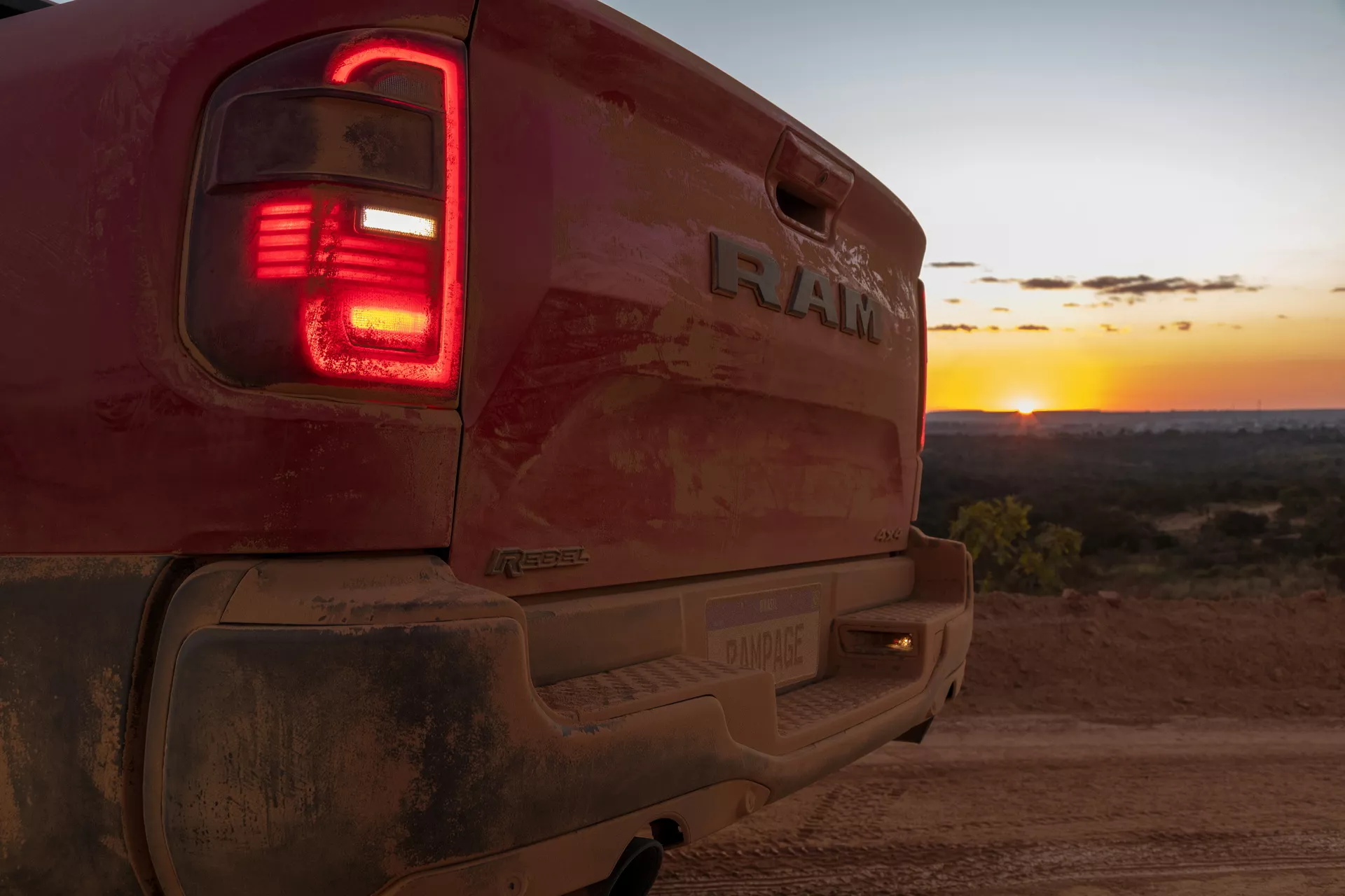 Ram Rampage en la carretera