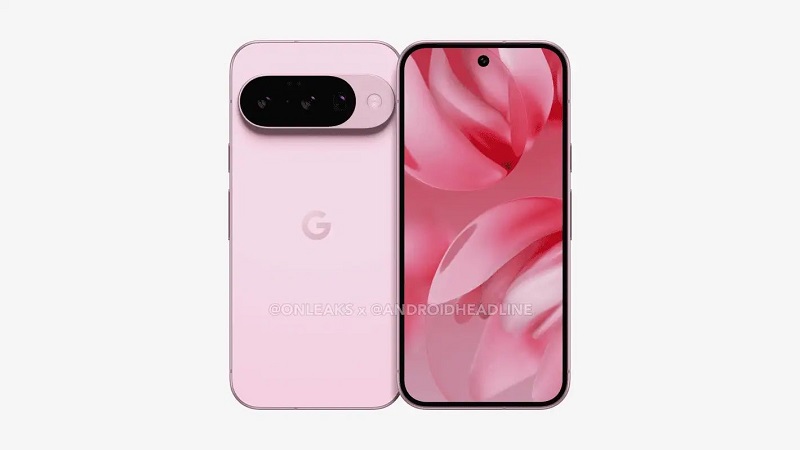 Render del panel trasero del Google Pixel 10 Render del panel trasero del Google Pixel 10