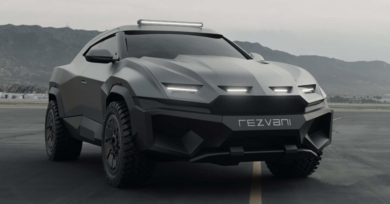 El Rezvani Knight, un todoterreno extremo. El Rezvani Knight, un todoterreno extremo.