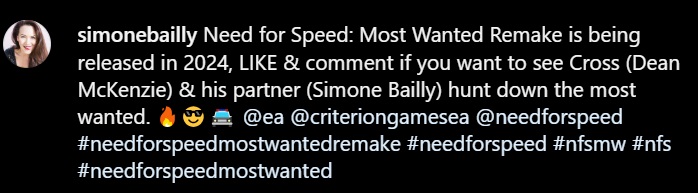 ¡¡¡De verdad!!! Ha surgido información de que un remake de Need for Speed: Most Wanted está en desarrollo y saldrá en 2024-2 ¡¡¡De verdad!!! Ha surgido información de que un remake de Need for Speed: Most Wanted está en desarrollo y saldrá en 2024-2