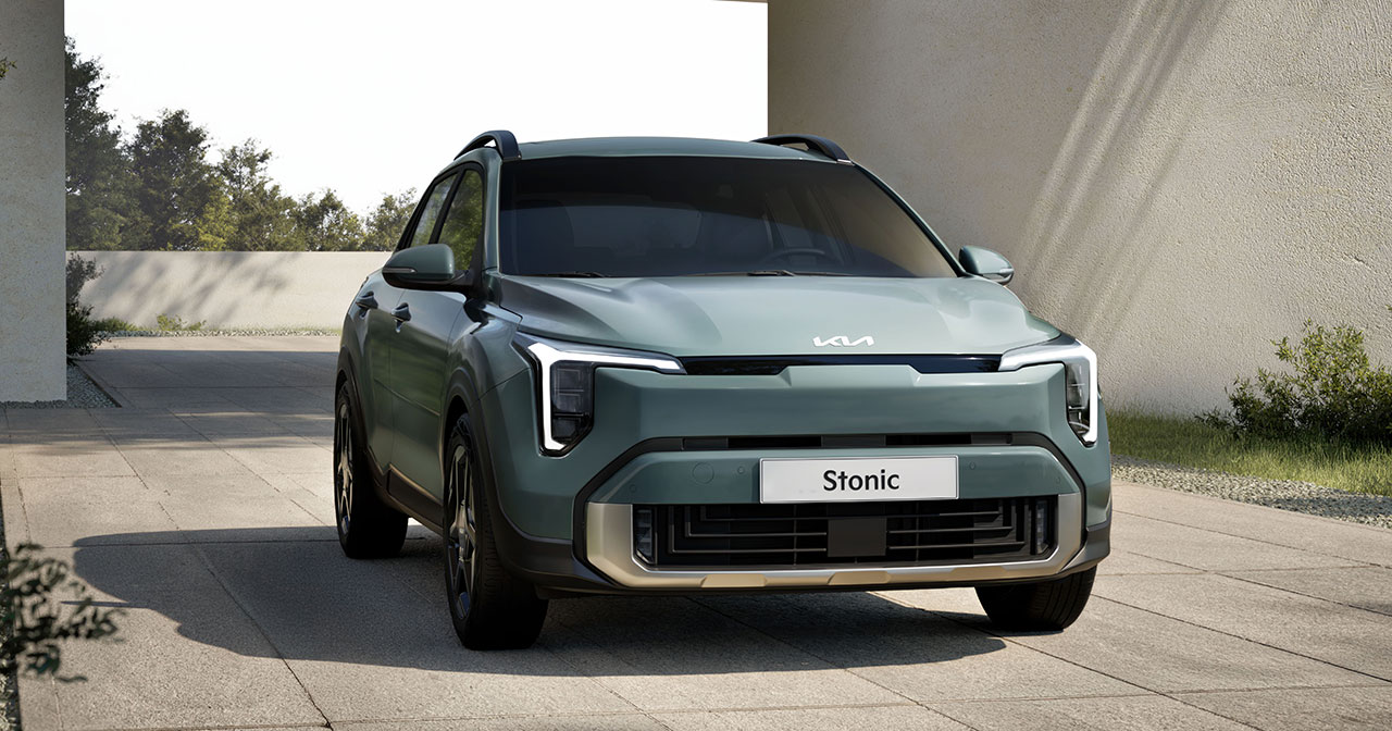 El Kia Stonic actualizado para el año modelo 2026 - vista frontal El Kia Stonic actualizado para el año modelo 2026 - vista frontal