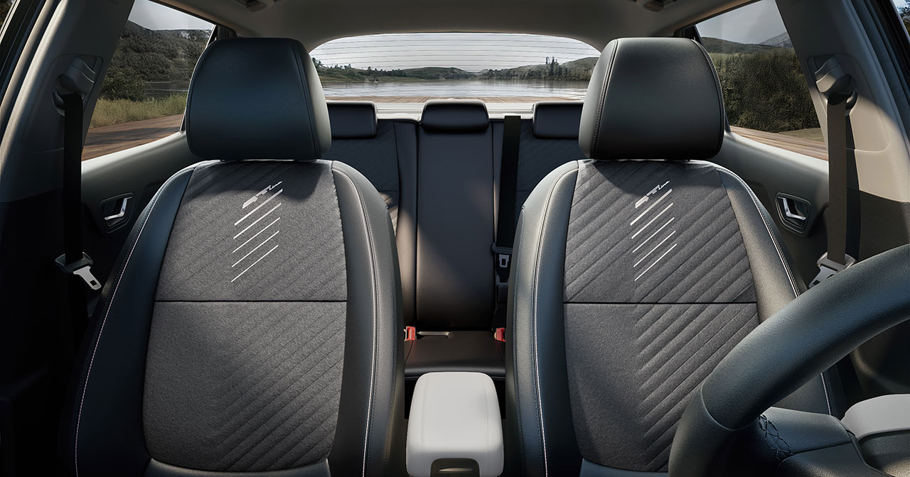 El Kia Stonic actualizado para el año modelo 2026 - vista de los aros El Kia Stonic actualizado para el año modelo 2026 - vista de los aros