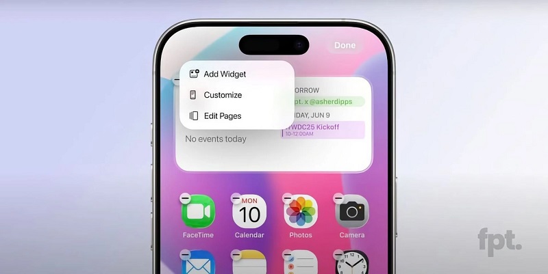 El diseño del nuevo teclado de iOS 19