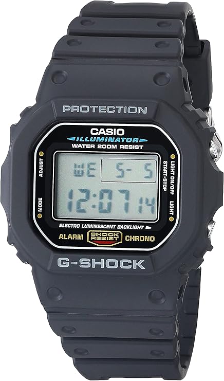 Casio G-Shock DW5600UE desde diferentes ángulos Casio G-Shock DW5600UE desde diferentes ángulos
