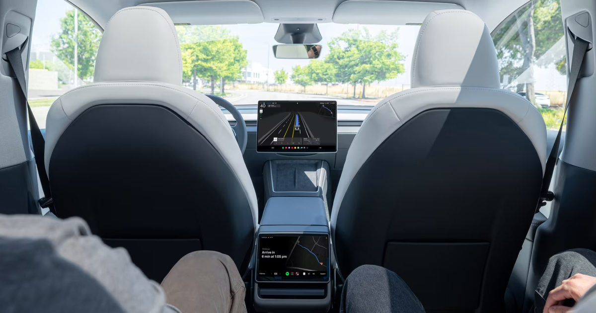 Foto ilustrativa del Tesla Robotaxi