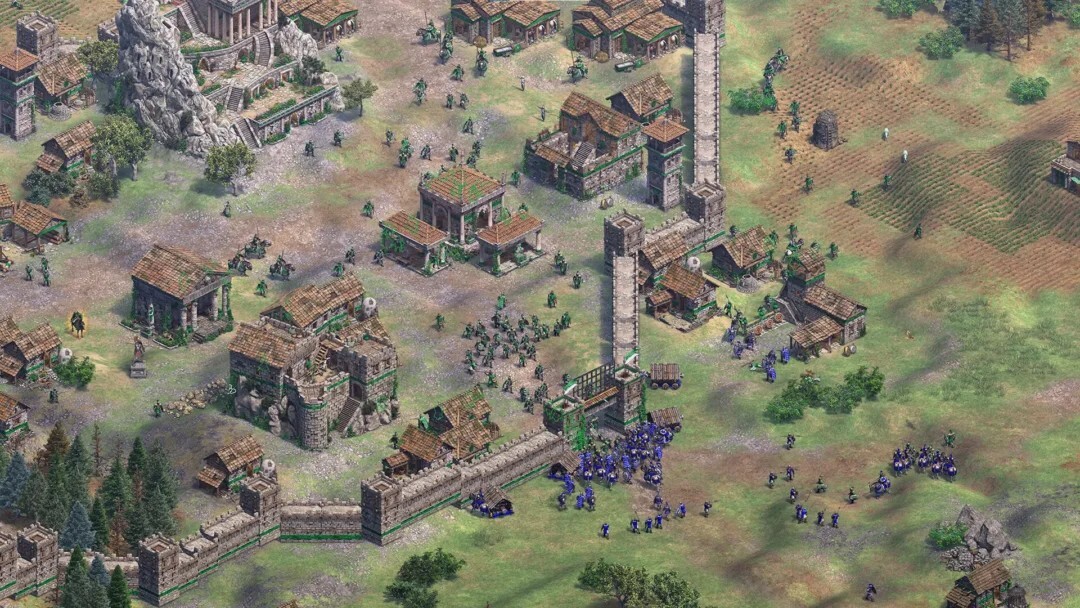Una escena de Age of Empires II: Edición Definitiva