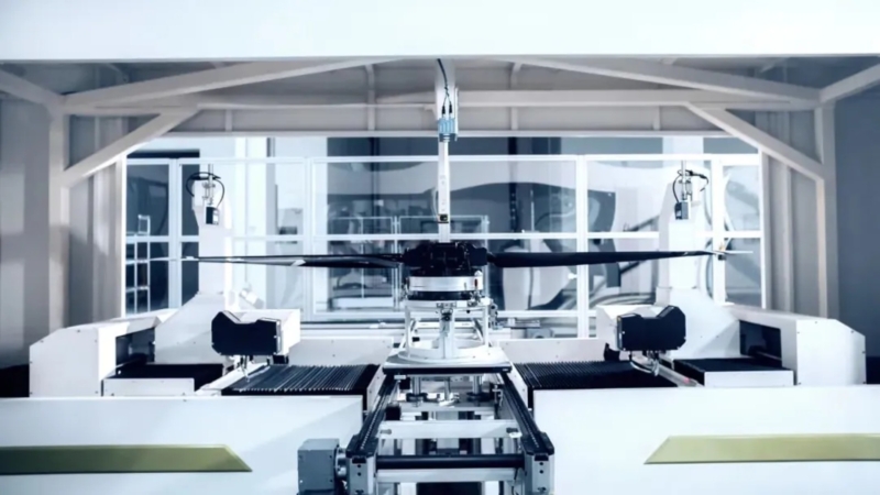 Taller de ensamblaje Xpeng