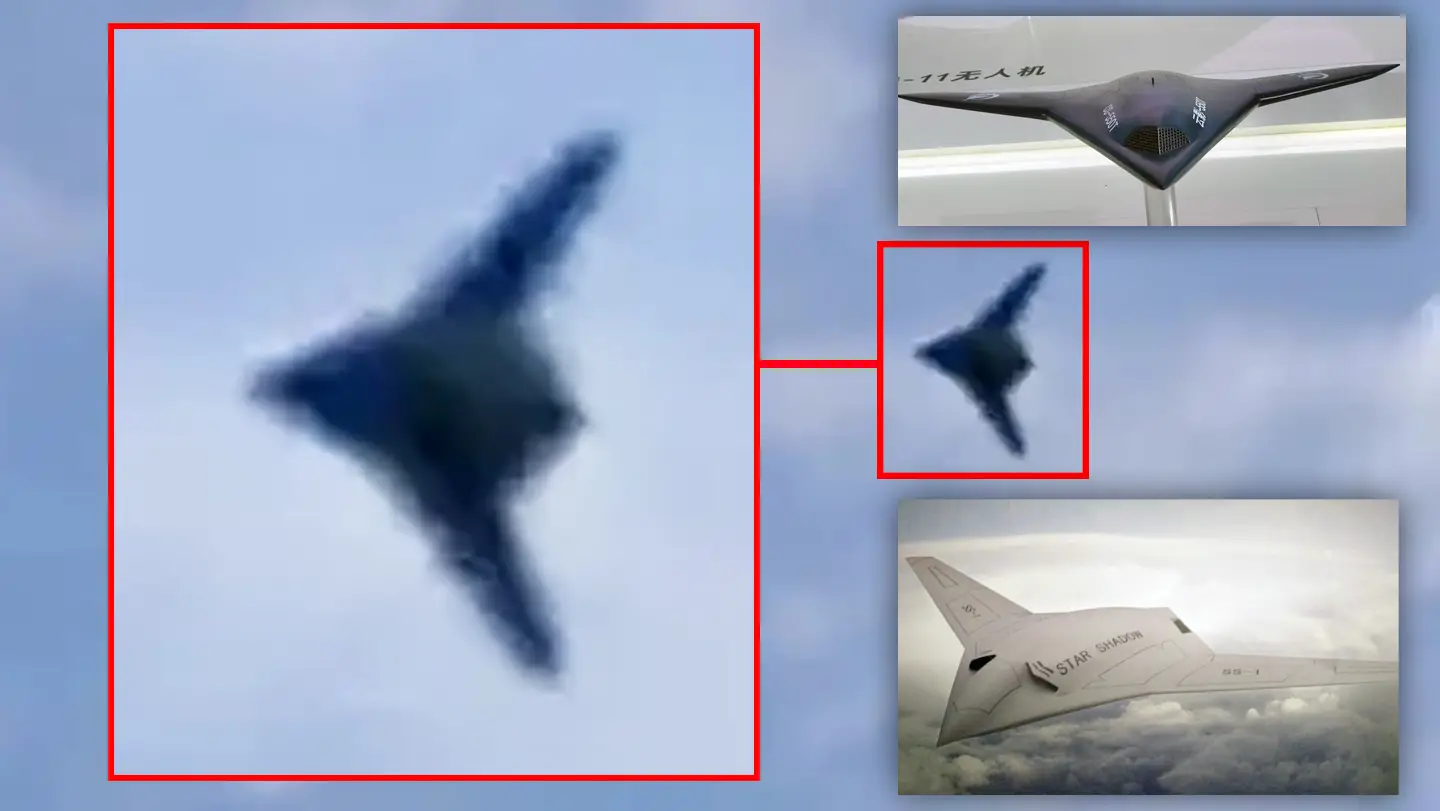 Un misterioso dron furtivo similar al Northrop Grumman X-47B ha sido visto en China - hay tres versiones de lo que podría ser Un misterioso dron furtivo similar al Northrop Grumman X-47B ha sido visto en China - hay tres versiones de lo que podría ser
