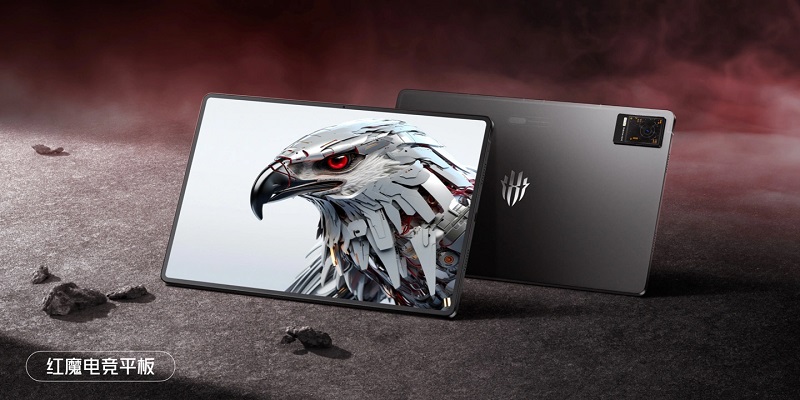 Vista frontal de la Red Magic Gaming Tablet 3 Pro Vista frontal de la Red Magic Gaming Tablet 3 Pro