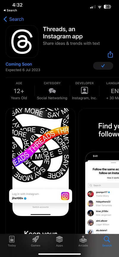 ¿Tiene Twitter los días contados? Meta Corp. presenta la nueva red social Threads con integración de Instagram el 6 de julio-2 ¿Tiene Twitter los días contados? Meta Corp. presenta la nueva red social Threads con integración de Instagram el 6 de julio-2