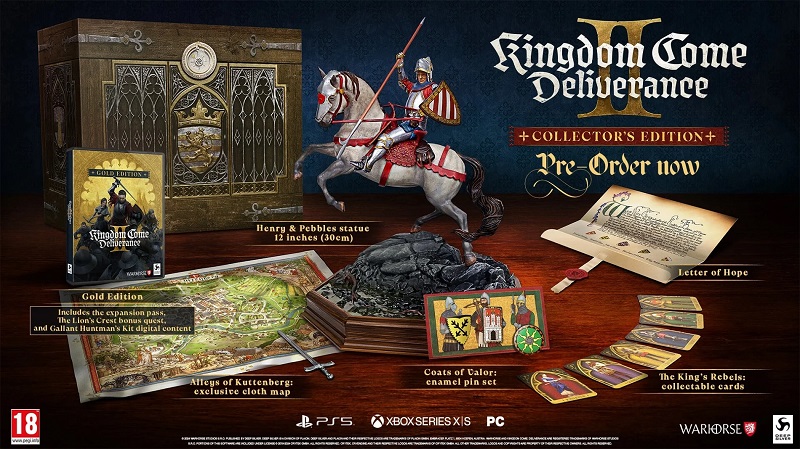 Warhorse Studios ha presentado una edición de coleccionista del ambicioso juego de rol medieval Kingdom Come: Deliverance 2-2 Warhorse Studios ha presentado una edición de coleccionista del ambicioso juego de rol medieval Kingdom Come: Deliverance 2-2