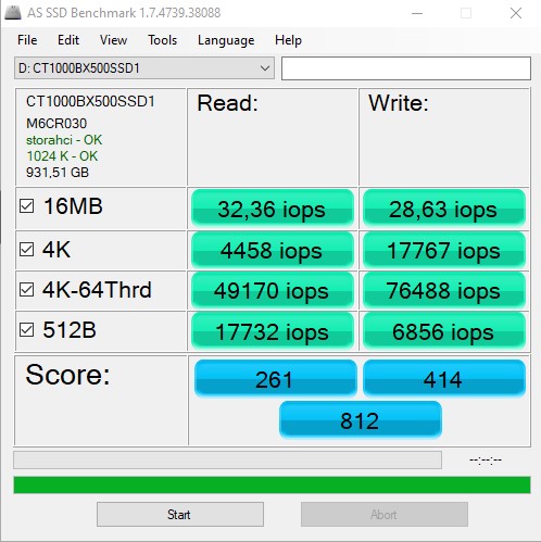 Revisión de Crucial BX500 1TB: SSD económico como almacenamiento en lugar de HDD-23 Revisión de Crucial BX500 1TB: SSD económico como almacenamiento en lugar de HDD-23