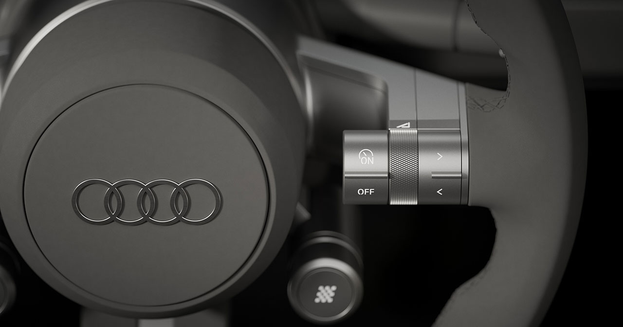 Desde el frente del Audi Concept C Desde el frente del Audi Concept C