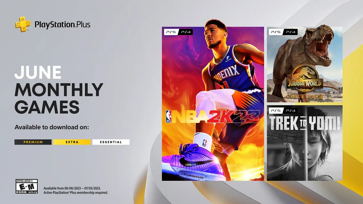 Samuráis, dinosaurios y baloncesto: una selección de diversos juegos esperan a los suscriptores de PS Plus en junio Samuráis, dinosaurios y baloncesto: una selección de diversos juegos esperan a los suscriptores de PS Plus en junio