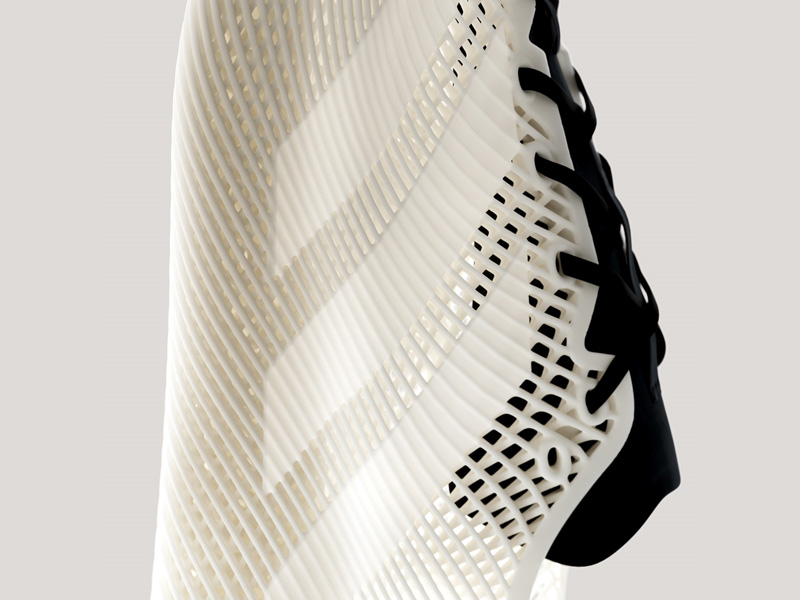 Entrenadores Adidas Climacool Laced en el fondo Entrenadores Adidas Climacool Laced en el fondo