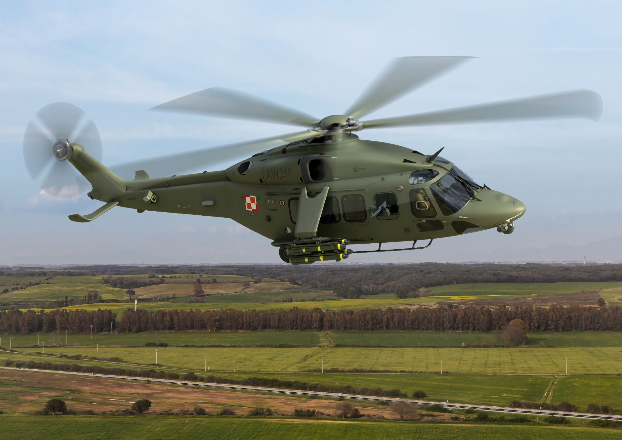 El Ejército polaco recibe el primer lote de helicópteros AgustaWestland AW149 El Ejército polaco recibe el primer lote de helicópteros AgustaWestland AW149