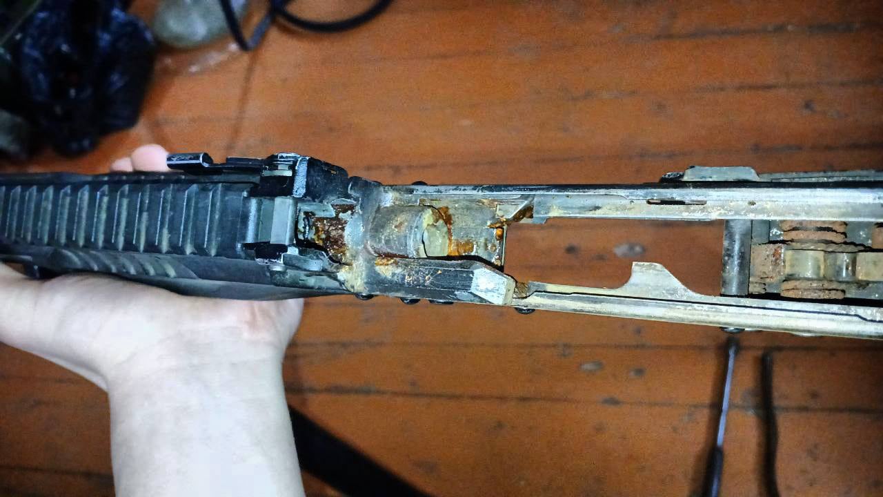 Rifle AK-12 en acción Rifle AK-12 en acción