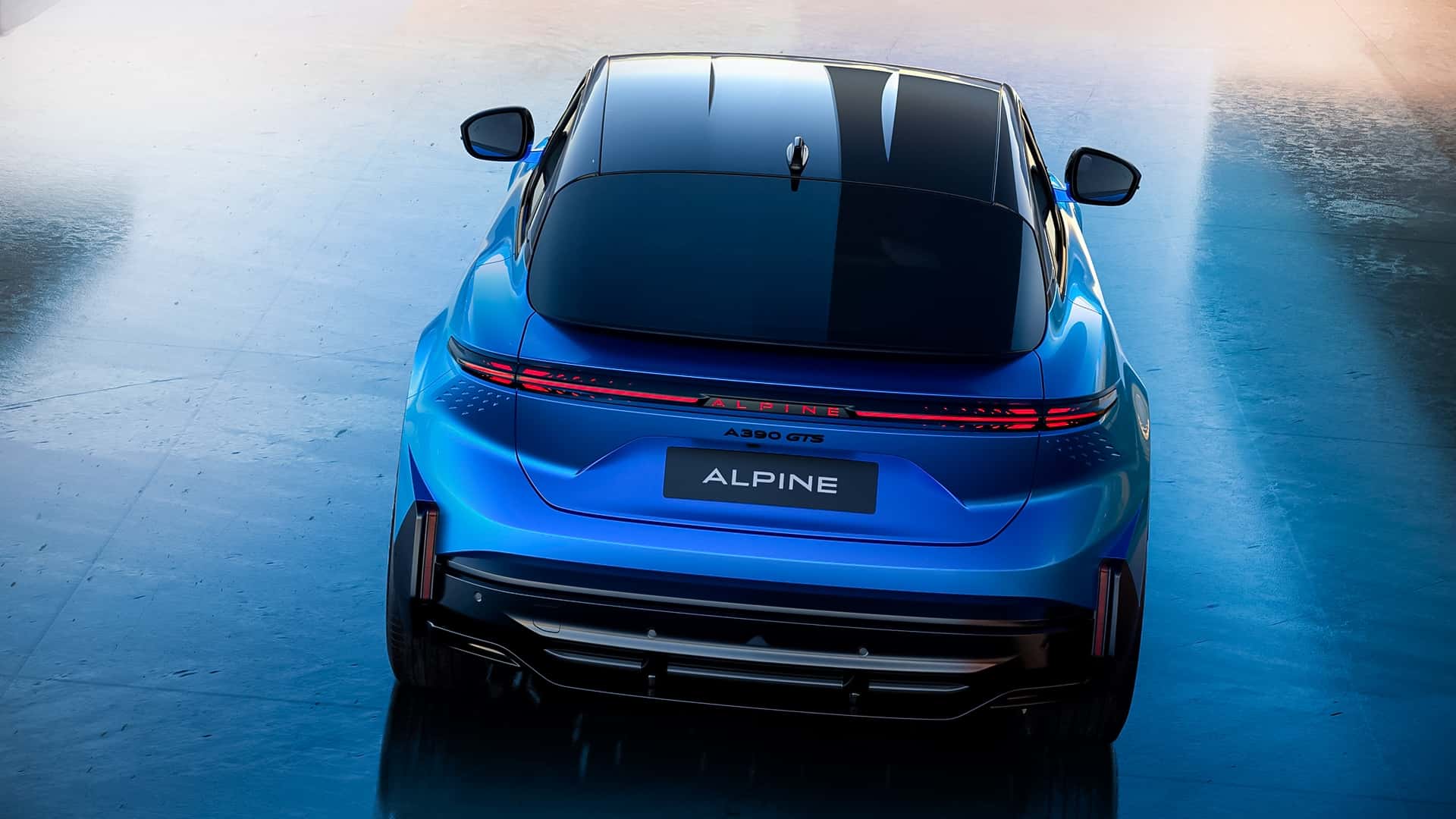 Interior del Alpine A390