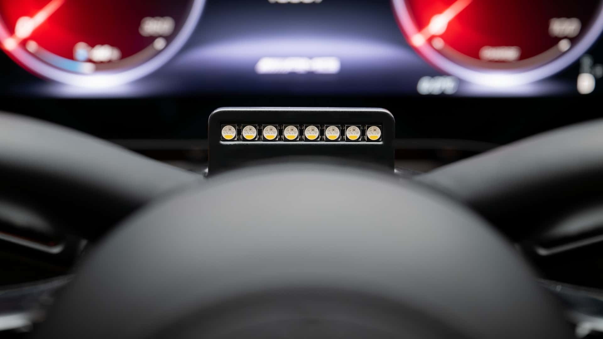 Tablero del Concepto Mercedes-AMG GT XX. Tablero del Concepto Mercedes-AMG GT XX.