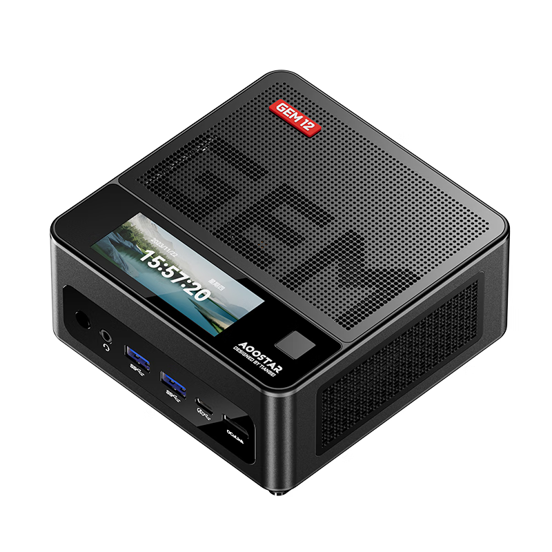 Дизайн мини-ПК Aoostar Gem 12 Pro Max Дизайн мини-ПК Aoostar Gem 12 Pro Max