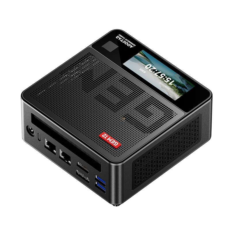 Панель подключения мини-ПК Aoostar Gem 12 Pro Max Панель подключения мини-ПК Aoostar Gem 12 Pro Max