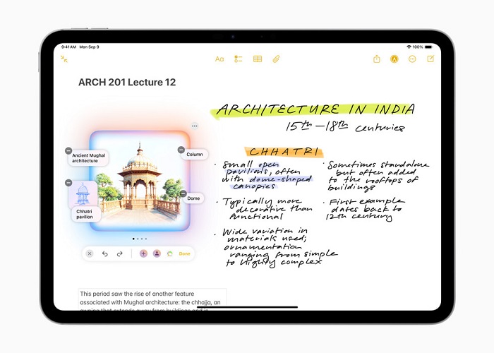 Herramientas de imagen en Apple Intelligence