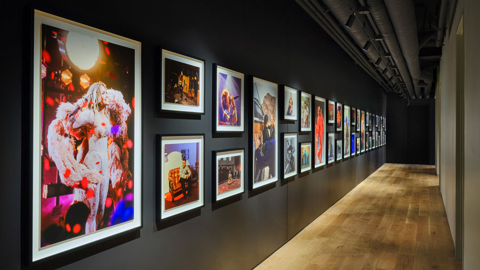 El interior del estudio de Apple Music