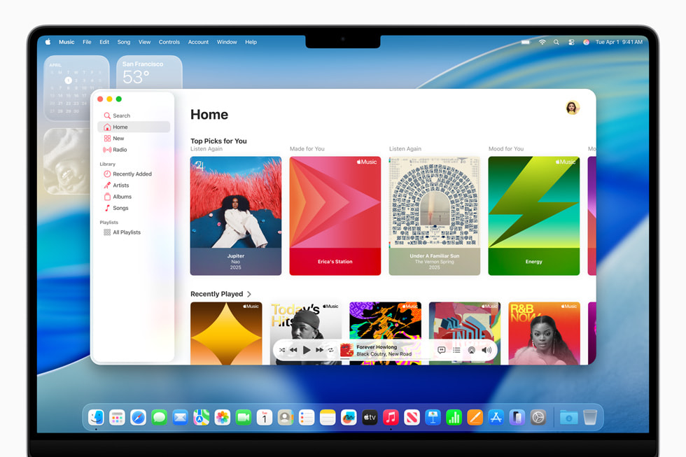macOS Tahoe 26 - Apple Music macOS Tahoe 26 - Apple Music