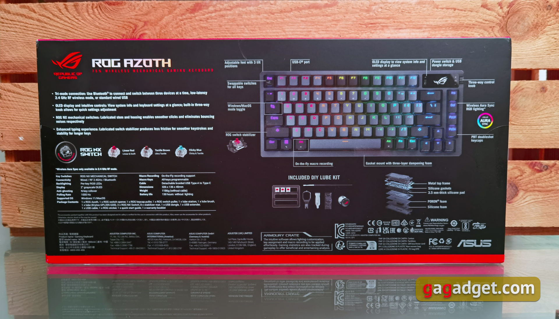 Análisis del ASUS ROG Azoth: un teclado mecánico sin concesiones para jugadores que no te esperarías-3 Análisis del ASUS ROG Azoth: un teclado mecánico sin concesiones para jugadores que no te esperarías-3